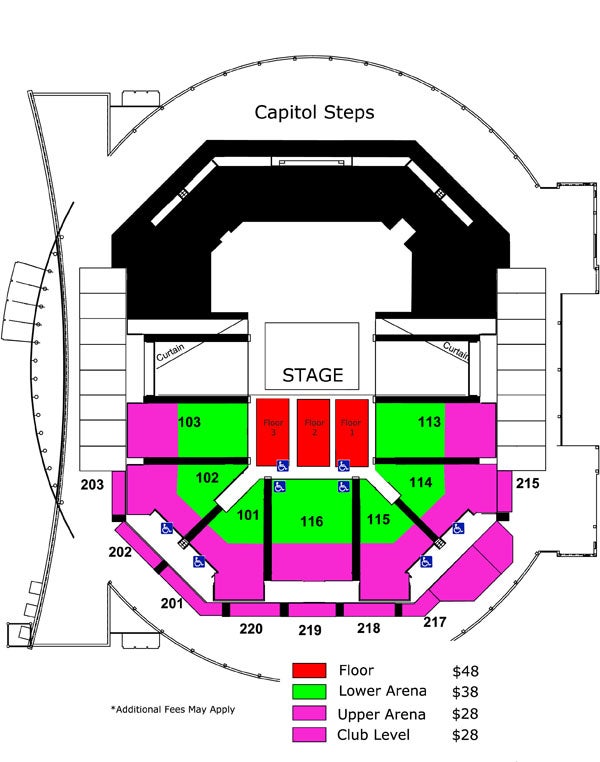 Capitol Steps Chartway Arena, Norfolk, Virginia