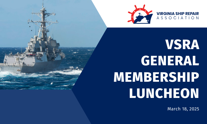 More Info for VSRA General Membership Luncheon Meeting