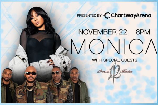 More Info for One Night, Two Legends: Monica and 112 Live at Chartway Arena